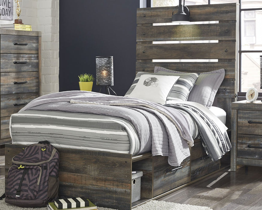 Drystan Bed with 4 Storage Drawers - Affordable Home Luxury