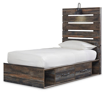 Drystan Bed with 4 Storage Drawers - Affordable Home Luxury