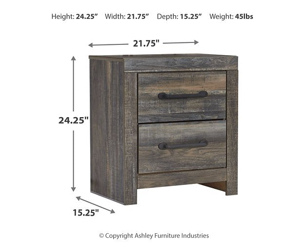 Drystan Nightstand - Affordable Home Luxury