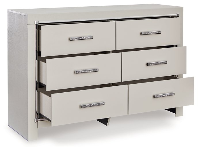 Zyniden Dresser and Mirror - Affordable Home Luxury