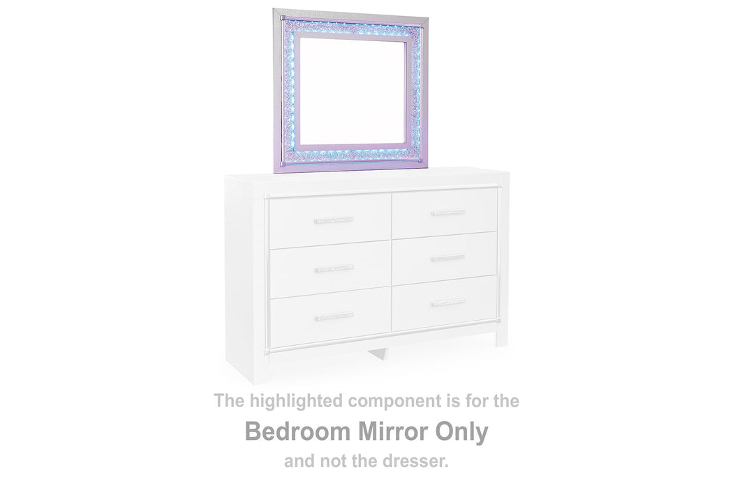 Zyniden Dresser and Mirror - Affordable Home Luxury