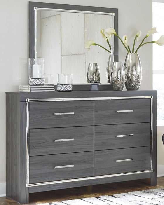 Lodanna Dresser and Mirror - Affordable Home Luxury