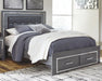 Lodanna Bed with 2 Storage Drawers - Affordable Home Luxury