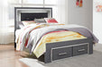 Lodanna Bed with 2 Storage Drawers - Affordable Home Luxury