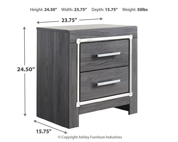 Lodanna Nightstand - Affordable Home Luxury