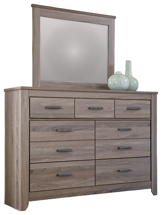 Zelen Dresser and Mirror - Affordable Home Luxury