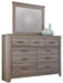 Zelen Dresser and Mirror - Affordable Home Luxury