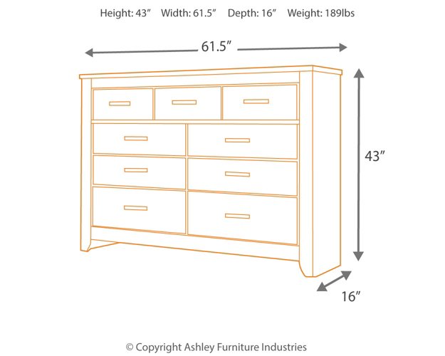 Zelen Dresser - Affordable Home Luxury