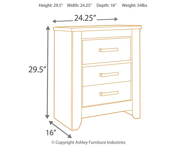 Zelen Nightstand - Affordable Home Luxury