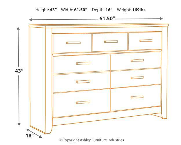 Brinxton Dresser - Affordable Home Luxury