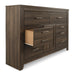 Juararo Dresser and Mirror - Affordable Home Luxury