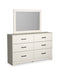 Stelsie Dresser and Mirror - Affordable Home Luxury