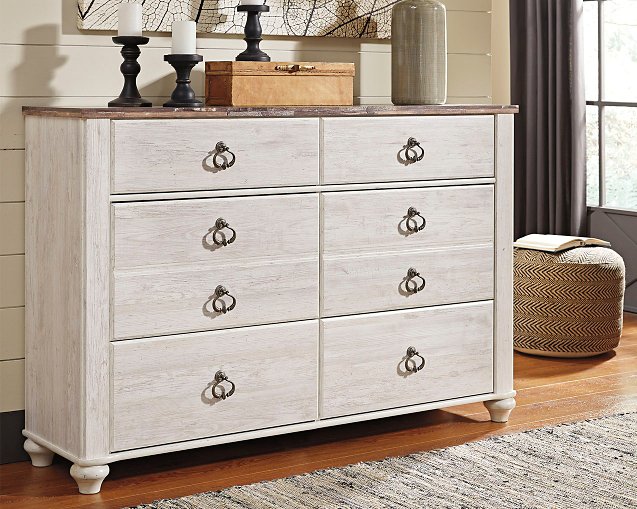 Willowton Dresser - Affordable Home Luxury