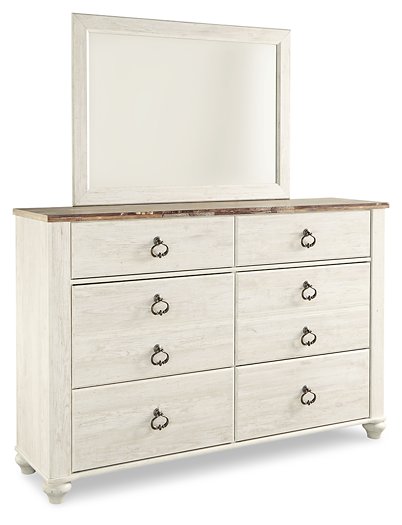 Willowton Dresser - Affordable Home Luxury