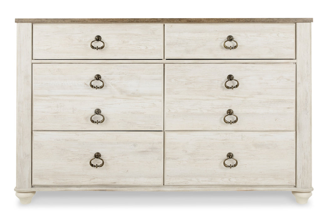 Willowton Dresser - Affordable Home Luxury