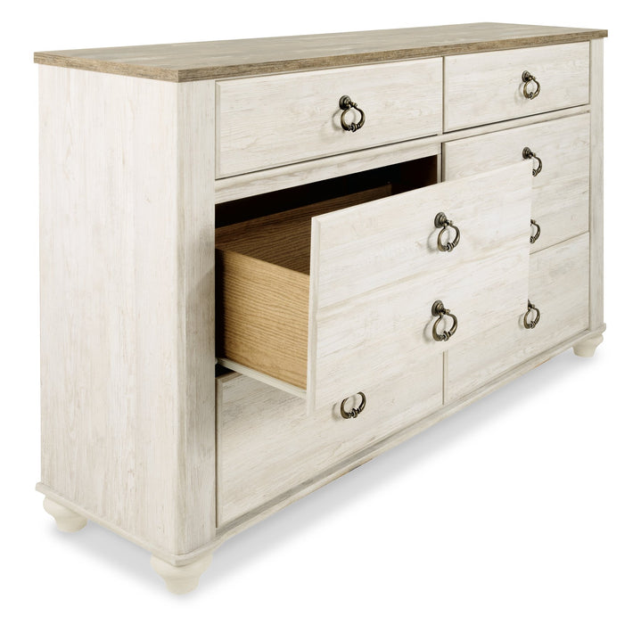 Willowton Dresser - Affordable Home Luxury