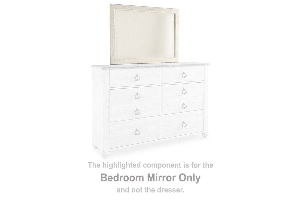 Willowton Dresser and Mirror - Affordable Home Luxury