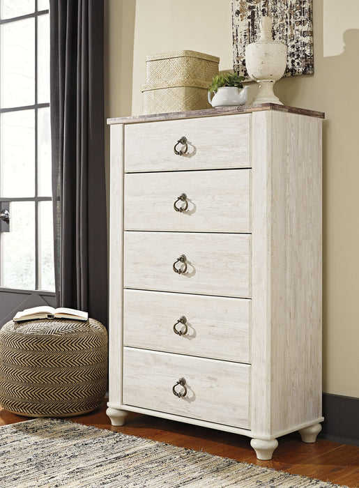 Willowton Chest of Drawers - Affordable Home Luxury