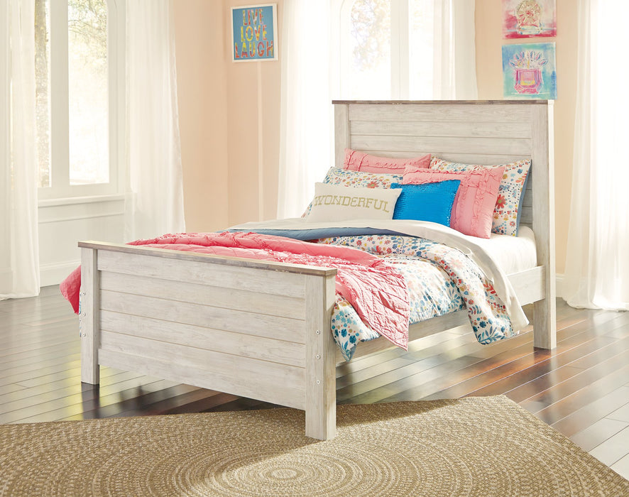 Willowton Bed with 2 Storage Drawers - Affordable Home Luxury