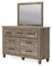 Yarbeck Dresser and Mirror - Affordable Home Luxury