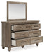 Yarbeck Dresser and Mirror - Affordable Home Luxury