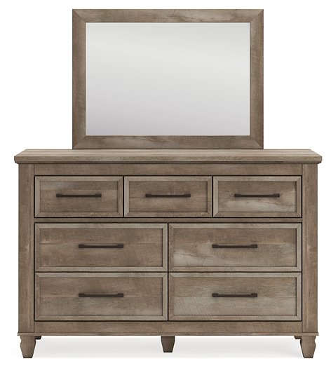 Yarbeck Dresser and Mirror - Affordable Home Luxury