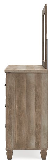 Yarbeck Dresser and Mirror - Affordable Home Luxury