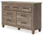 Yarbeck Dresser and Mirror - Affordable Home Luxury