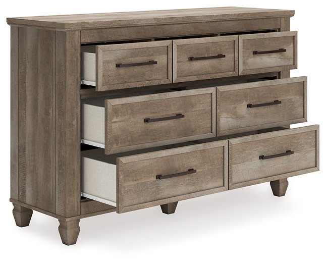 Yarbeck Dresser and Mirror - Affordable Home Luxury