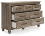 Yarbeck Dresser and Mirror - Affordable Home Luxury