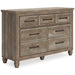 Yarbeck Dresser and Mirror - Affordable Home Luxury