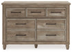 Yarbeck Dresser and Mirror - Affordable Home Luxury