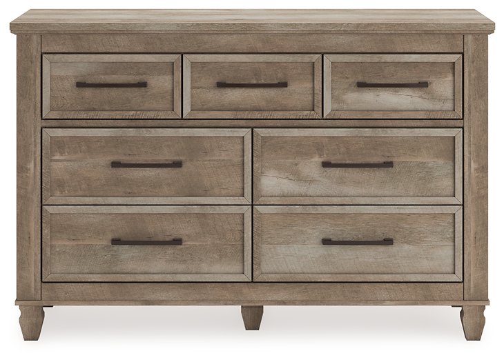 Yarbeck Dresser and Mirror - Affordable Home Luxury