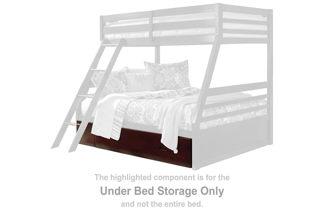 Halanton Youth Bunk Bed with 1 Large Storage Drawer - Affordable Home Luxury