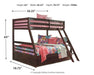 Halanton Youth Bunk Bed with 1 Large Storage Drawer - Affordable Home Luxury