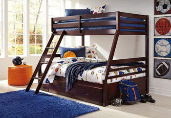 Halanton Youth Bunk Bed with 1 Large Storage Drawer - Affordable Home Luxury