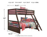 Halanton Youth Bunk Bed - Affordable Home Luxury