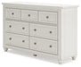 Grantoni Dresser and Mirror - Affordable Home Luxury