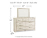 Bellaby Dresser and Mirror - Affordable Home Luxury
