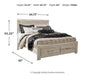 Bellaby Bed with 2 Storage Drawers - Affordable Home Luxury