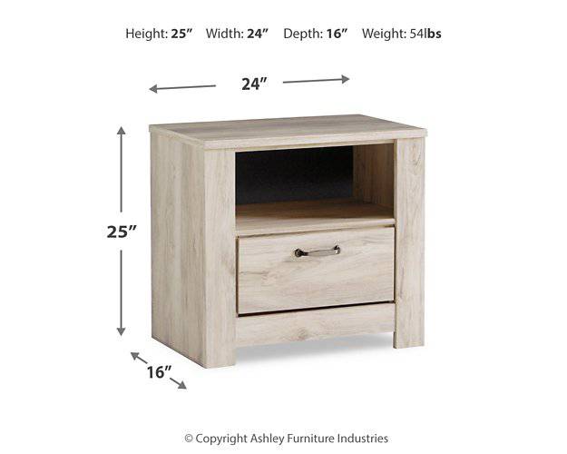 Bellaby Nightstand - Affordable Home Luxury