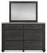 Nanforth Dresser and Mirror - Affordable Home Luxury