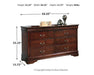 Alisdair Dresser and Mirror - Affordable Home Luxury