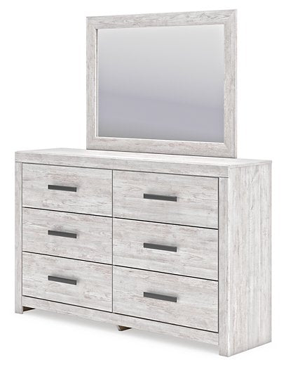 Cayboni Dresser and Mirror - Affordable Home Luxury