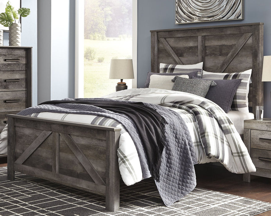 Wynnlow Crossbuck Bed - Affordable Home Luxury