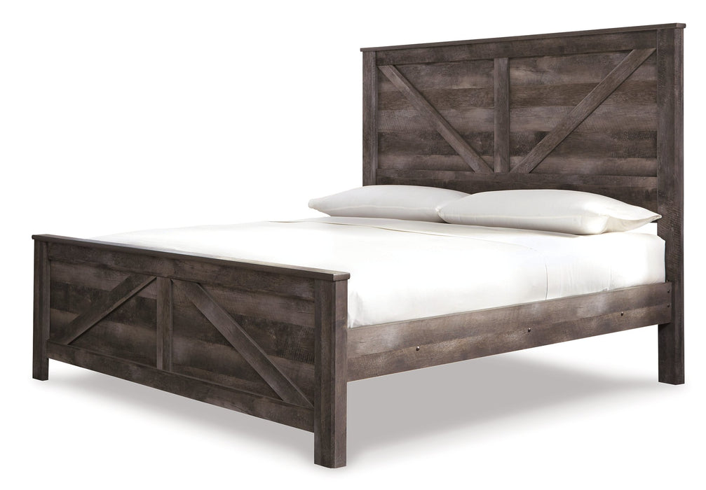 Wynnlow Crossbuck Bed - Affordable Home Luxury