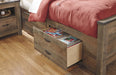 Trinell Bed with 2 Storage Drawers - Affordable Home Luxury