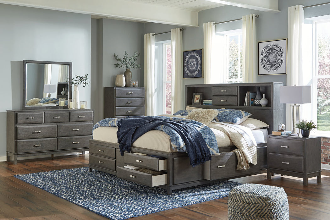 Caitbrook Storage Bed with 8 Drawers - Affordable Home Luxury