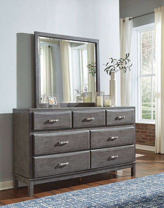 Caitbrook Dresser and Mirror - Affordable Home Luxury