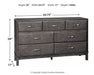 Caitbrook Dresser and Mirror - Affordable Home Luxury